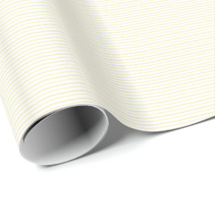 Papier Cadeau Blancs d'ivoire Motif Élégant élégant