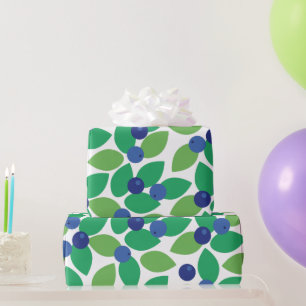 Papier Cadeau Bleu.