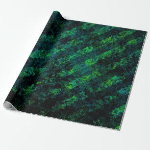 Papier Cadeau Bleu noir vert rayé arrière - plan avec flou, gra