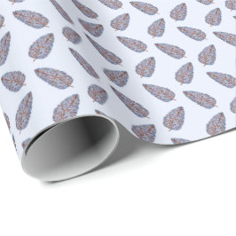 Papier Cadeau Block Print Topiary Tree