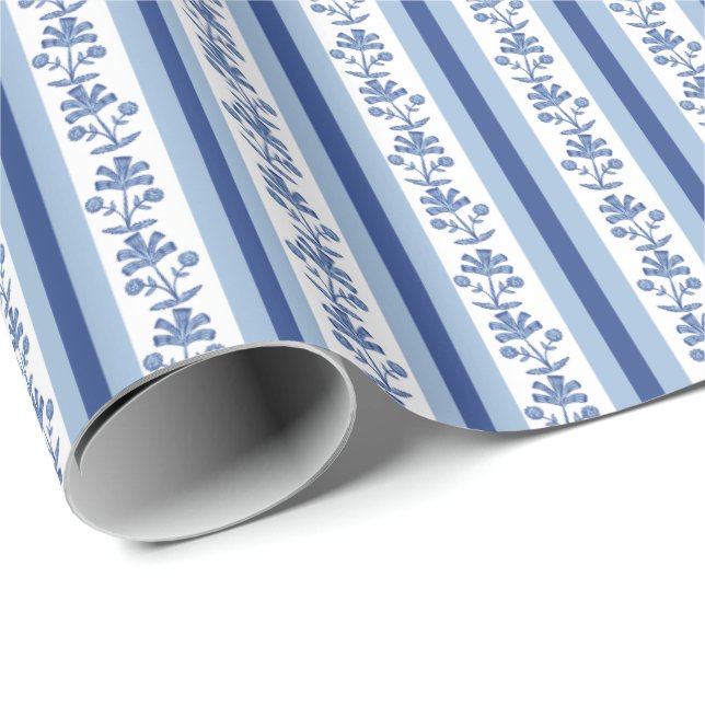 Papier Cadeau Bloquer le lotus d'impression (Coin rond)