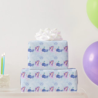 Papier Cadeau Blue Birthday Invitation