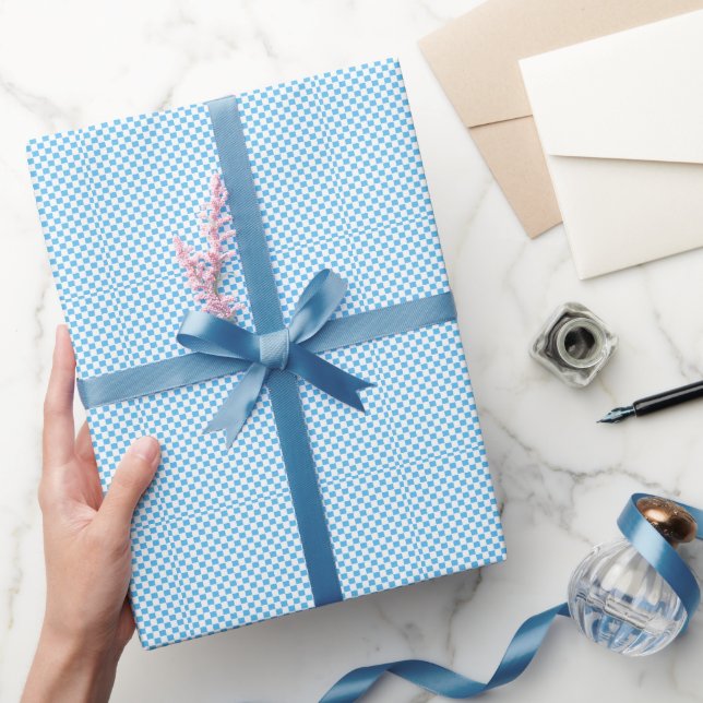 Papier Cadeau Blue pattern (Cadeaux)