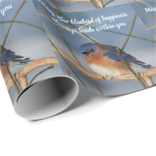 Papier Cadeau Bluebird Of Happiness Inspiration