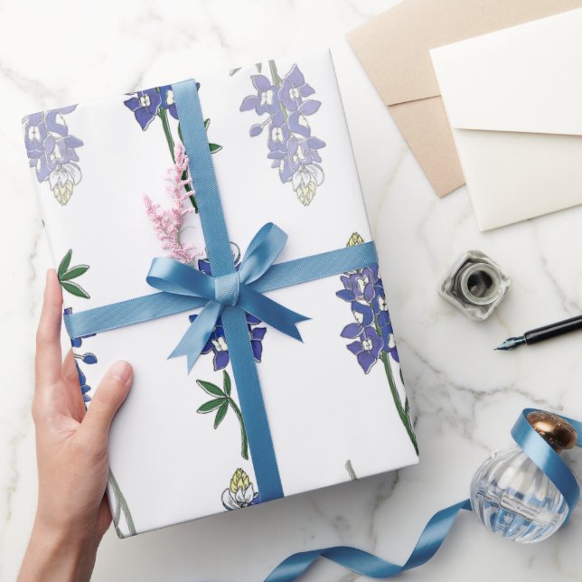 Papier Cadeau Bluebonnet (Cadeaux)