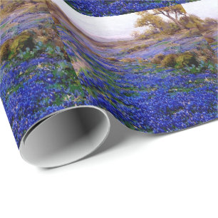 Papier Cadeau Bluebonnets à Twilight, au nord de San Antonio