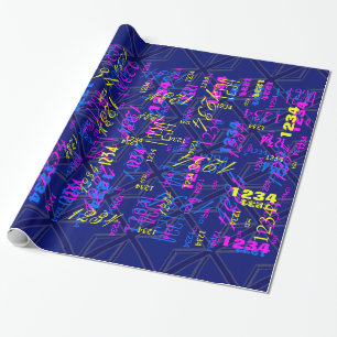 Papier Cadeau Blues pour un drapeau britannique Union Jack