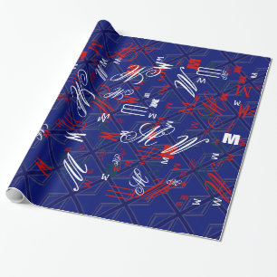 Papier Cadeau Blues pour un drapeau britannique Union Jack