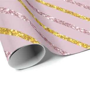 Papier cadeau Blush Pink and Gold