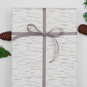 Papier Cadeau Boeuf blanc écorce Bois de bois Texture Noël