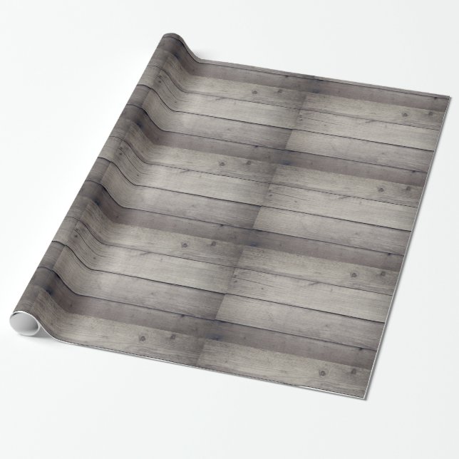Papier Cadeau Bois de papier d'emballage (Déroulé)