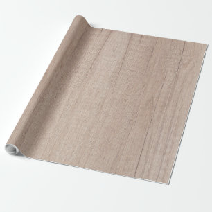 Papier Cadeau Bois nostalgique Apparemment Rustique Élégant Natu