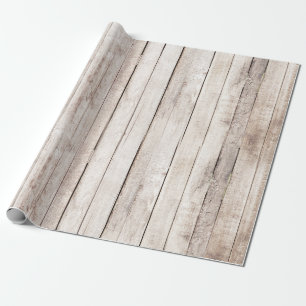 Papier Cadeau Bois rustique planches à granges Ferme Mariage boi