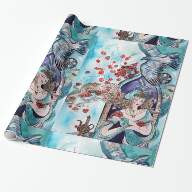 PAPIER CADEAU BOÎTE ORIENTAL FAIRY (Déroulé)