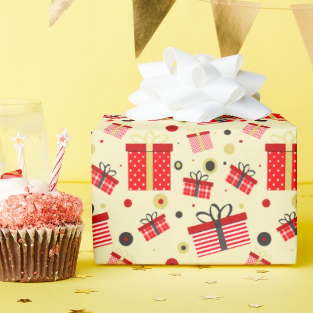 Papier Cadeau Boîtes cadeaux assorties (Fête d'anniversaire)
