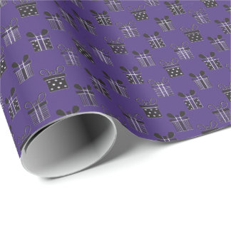 Papier Cadeau Boîtes Cadeaux Simples Motif