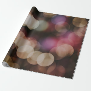 Papier Cadeau Bokeh photographie des lumières