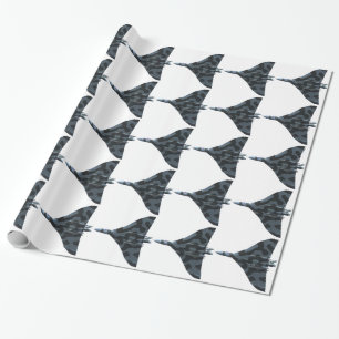 Papier Cadeau Bombardier Vulcain en vol
