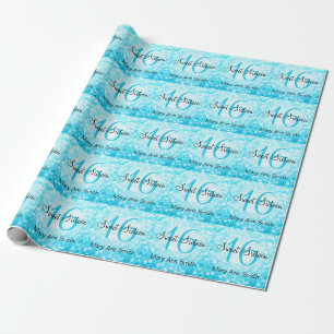 Papier Cadeau Bonbon élégant 16 lumières de parties