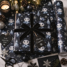 Bonhomme de neige gothique de Noël