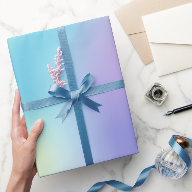 Papier Cadeau Bonne année et soyez béni d'envelopper papier (Cadeaux)