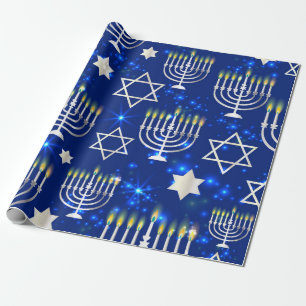Papier Cadeau Bonne Hanoukka