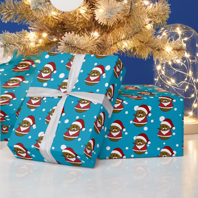 Papier Cadeau Bonne pomme de terre de Noël (Vacances)