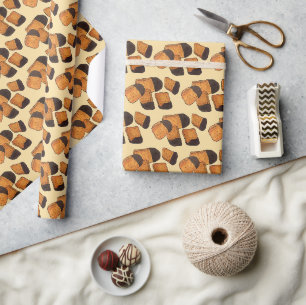 Papier Cadeau Bonnet de miel britannique Éponge Cendres Toffee C