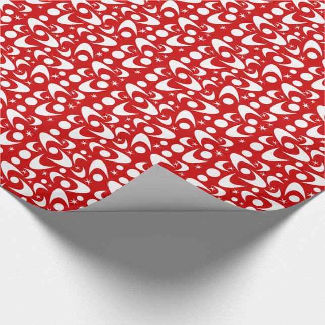 Papier Cadeau Boomerangs rétro (Coin)