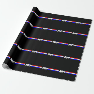 Papier Cadeau BOPI "G.I. Joe" Linen Wrapping Paper, 30' x6'