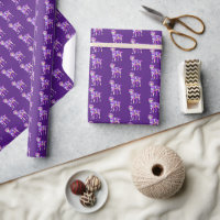 Bordure Chien Terrier Silhouette Couleur Purple Ca