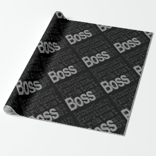 Papier Cadeau Boss Extraordinaire