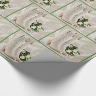 Papier Cadeau Bottes de cowboy de mariage et enveloppe de cadeau
