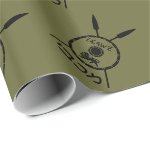 Papier Cadeau Bouclier Maccabee Soumis Et Voies