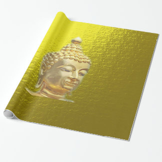Papier Cadeau bouddha en or