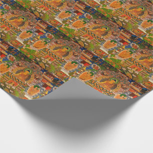 Papier Cadeau Bouddhisme bouddhiste de Bouddha bénissant le