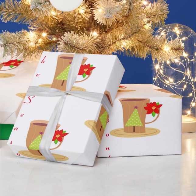 Papier Cadeau Boue de papier d'enveloppement de Noël (Vacances)