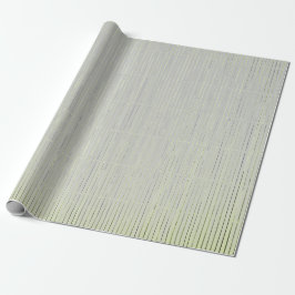 PAPIER CADEAU BOUGIES GRIS ET VERTES