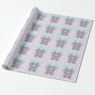 Papier Cadeau Bounce House Party