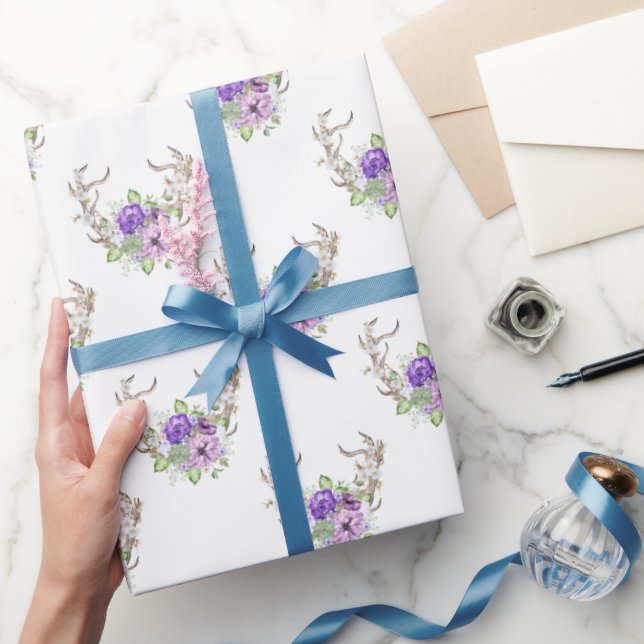 Papier Cadeau Bouquet Antler (Cadeaux)