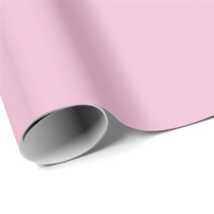 Papier Cadeau Bouquet de fleurs rose clair uni, rose pêche