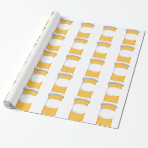 Papier Cadeau Bouteille de pilule