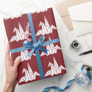 Papier Cadeau Bouteille d'eau en acier inoxydable Paper Crane