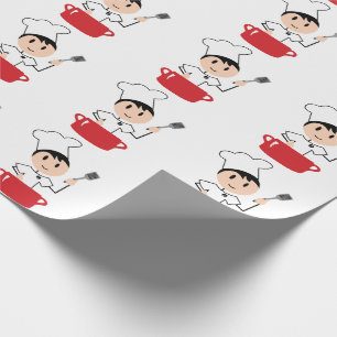 Papier Cadeau Boy Chef