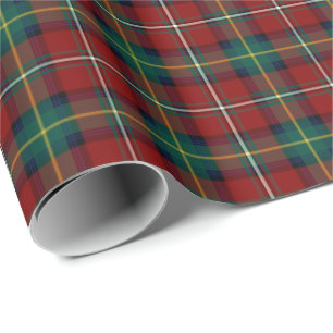Papier Cadeau Boyd Clan Tartan
