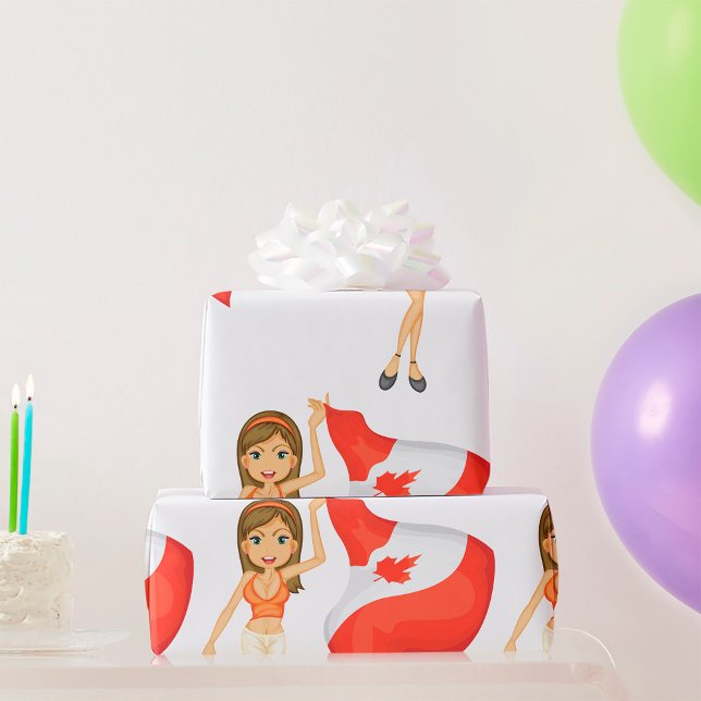 Papier Cadeau Bravo pour le papier d'emballage canadien (Créateur téléchargé)