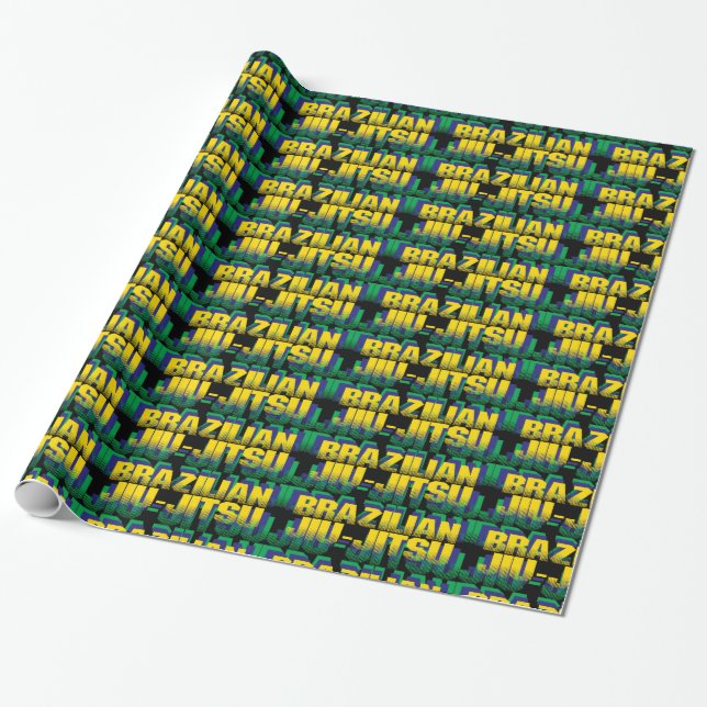 Papier Cadeau Brésilien Jiu-Jitsu (Déroulé)