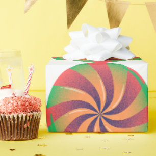 Papier cadeau brillant Pirata One couleur de polic