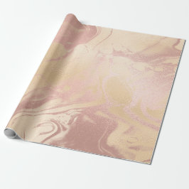 Papier Cadeau Bronze ivoire fine Abstrait en marbre moulé verre