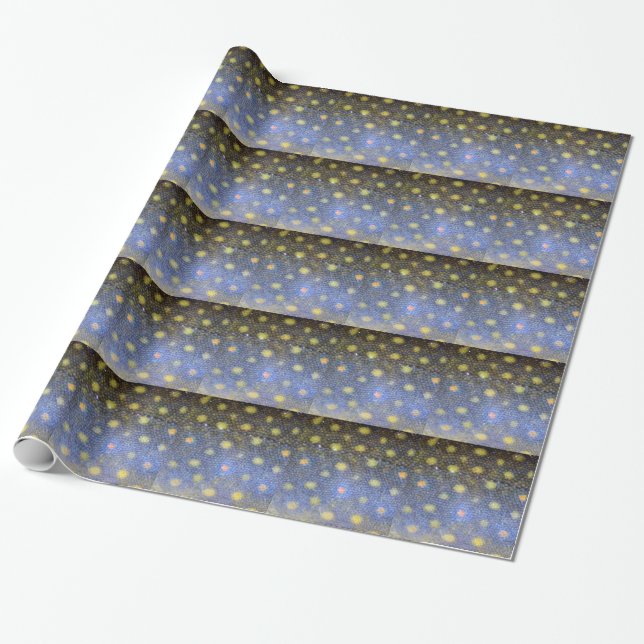 Papier Cadeau Brook Trout Scales (Déroulé)